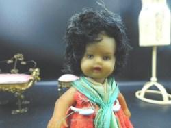europe rubber doll red a